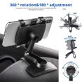 thumbnail image 4 of 360 Rotating Car Phone Holder, Universal One-Hand Operation Mount for Dashboard Rearview Mirror Sun Visor, Omnidirectional GPS Support for 3-7 Inch Smartphones, Secure Grip, 4 of 8