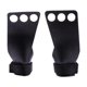 thumbnail image 4 of Guantes de gimnasio, guantes de entrenamiento, 3 dedos, protección antideslizante, empuñaduras suaves para L, 4 of 9