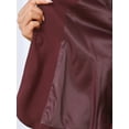 thumbnail image 6 of DARING DIVA Women's Dressy 2 Pieces Office Blazer and Pants Set XS Dark Red, 6 of 6