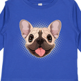 thumbnail image 4 of Inktastic French Bulldog Dog Boys or Girls Long Sleeve Toddler T-Shirt, 4 of 5