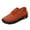 Brick Red, variant on Sneakers for Women Non-Slip Walking Shoes Slip on Loafers Soft Lightweight Driving Shoes