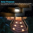 thumbnail image 3 of Lumières DEL Solaires pour Terrasse Extérieure, Lumières DEL Solaires Étanches, 3 of 7