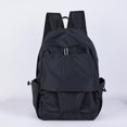 thumbnail image 3 of Mochila estudiantil mochila mochila nueva bolsa de color sólido, sencilla y de gran capacidad LingWen 8390605153334, 3 of 3