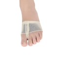 thumbnail image 4 of Paquete de 4 tangas de ballet negras, tangas de ballet con barriga en el antepié, zapatos de baile de ballet protectores para gimnasia de ballet del vientre (tono de piel negro/37-38), 4 of 4