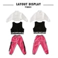 thumbnail image 5 of Ropa de Hip Hop para niños, ropa de calle para bailar, traje de baile de Jazz, sudadera recortada, camisa, 5 of 5