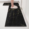 thumbnail image 5 of Alfombrilla de cuero para cocina, resistente a la suciedad, duradera, lavable, lavable y no lavable, resistente a la suciedad, alfombra de área grande, 5 of 5