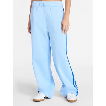 No Boundaries Striped Fleece Pants, 30.5'' Inseam, Women's XXS-XXL