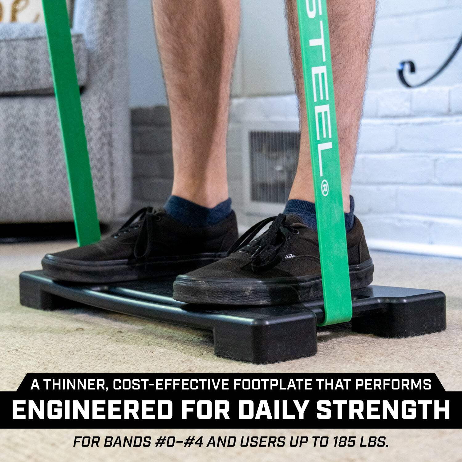 Resistance Band Footplate (UHMWPE) V2 Lite