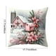 thumbnail image 3 of Fundas de almohada navideñas de 45 x 45 cm, decorativas, de tela suave y con cremallera oculta para decoración del hogar., 3 of 6