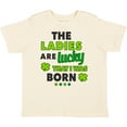 thumbnail image 3 of Inktastic The Ladies Are Lucky That I Was Born St Patricks Day Baby Boy Boys Toddler T-Shirt, 3 of 5