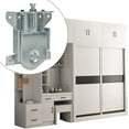 thumbnail image 2 of 2 Pieces Sliding Closet Door Caster, Sliding Door Parts for Wardrobe Door, Wheel, 2 of 4