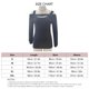 thumbnail image 2 of Blusa con hombros descubiertos Ticfox color liso manga larga para mujeres Citas Negro XXL, 2 of 3