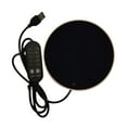 thumbnail image 3 of Electric Beverage Warmer Smart Portable Mug Heating Pad Adjustable Timer Tempered Glass Travel Coffee, 3 of 9