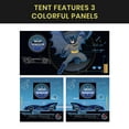 thumbnail image 3 of Batman Loft Bed Tent by Delta Children - Curtain Set for Low Twin Loft Bed (Bed Sold Separately), 3 of 11