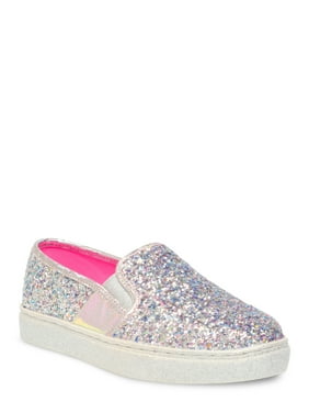 Wonder Nation Glitter Fun Twin Gore Slip-on Shoe (Little Girls & Big Girls)