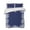 Blue, variant on Quilts Queen Size, Coastal Coral Soft Comforter Bedding Set for Bed, Navy Blue Ocean Marine Nautical Beach Lightweight Quilted Bedspread with Pillow Cover(2 Pieces) for All Season, 90x96 Inch