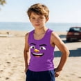 thumbnail image 2 of Auroural Boys Clothes 7-8 Boys Tank Tops Size 7-8 Toddler Kids Boys and Fashion Cute Gradient Print Soft Sleeveless Bottom Camisole, 2 of 6