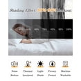 thumbnail image 4 of Black Grey Vintage Blackout Curtains 54 Inch Length 2 Panels Set for Living Room Bedroom, Retro Abstract Art Room Darkening Window Curtains Thermal Insulated Black Out Curtain 52"x54", 4 of 8