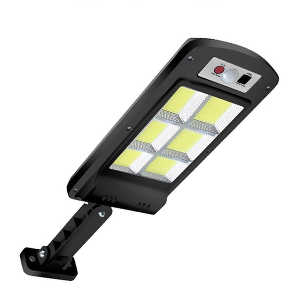 Luces de calle solares LED, sistema de control de luz inteligente a prueba de agua soporte ajustable Irfora sin mando a distancia