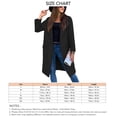 thumbnail image 1 of Abrigo De Longitud Midi Con Botones, Chaqueta De Abrigo De Longitud Midi Con Cuello Vuelto De Color Puro A La Moda Suave Para Mujer Para Invierno ANGGREK DE1711, 1 of 5