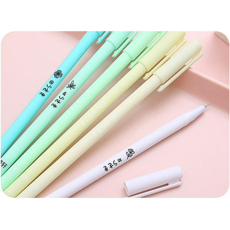 HeroNeo 12 Colors Gel Pen Set Glitter Highlighter Pastel Pens for School  Office Coloring 