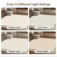 thumbnail image 7 of ODIKA 2'x3' Washable Doormat Non-Slip, Low Pile Beige Neutral Solid Farmhouse Geometric Frame Muted Tones Abstract for Entryway, Kitchen, Laundry Room, 7 of 7