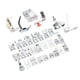 thumbnail image 4 of 32 Uds prensatelas multifunción mejorar la eficiencia del trabajo resistencia al desgaste accesorios para máquinas de coser, 4 of 8