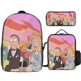 thumbnail image 1 of Rick and Morty Season Backpack Learning Maestro Bookbag with Symphony Lunch Organizer, 1 of 4