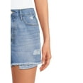 thumbnail image 5 of No Boundaries Juniors' Elastic Back Denim Shorts, 5 of 5