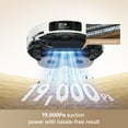 thumbnail image 2 of MOVA P50 Pro Ultra Robot Vacuum and Mop, Auto Removable Mop,19000 Pa Suction, 75℃ Hot Water Self-Washing,Auto Empty&Refill-White, 2 of 9