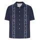 thumbnail image 4 of Mens Casual Botón Arriba Camisas Manga Corta Vintage Boliche Cuba Playa Camisas de Verano Botón Arriba, 4 of 5