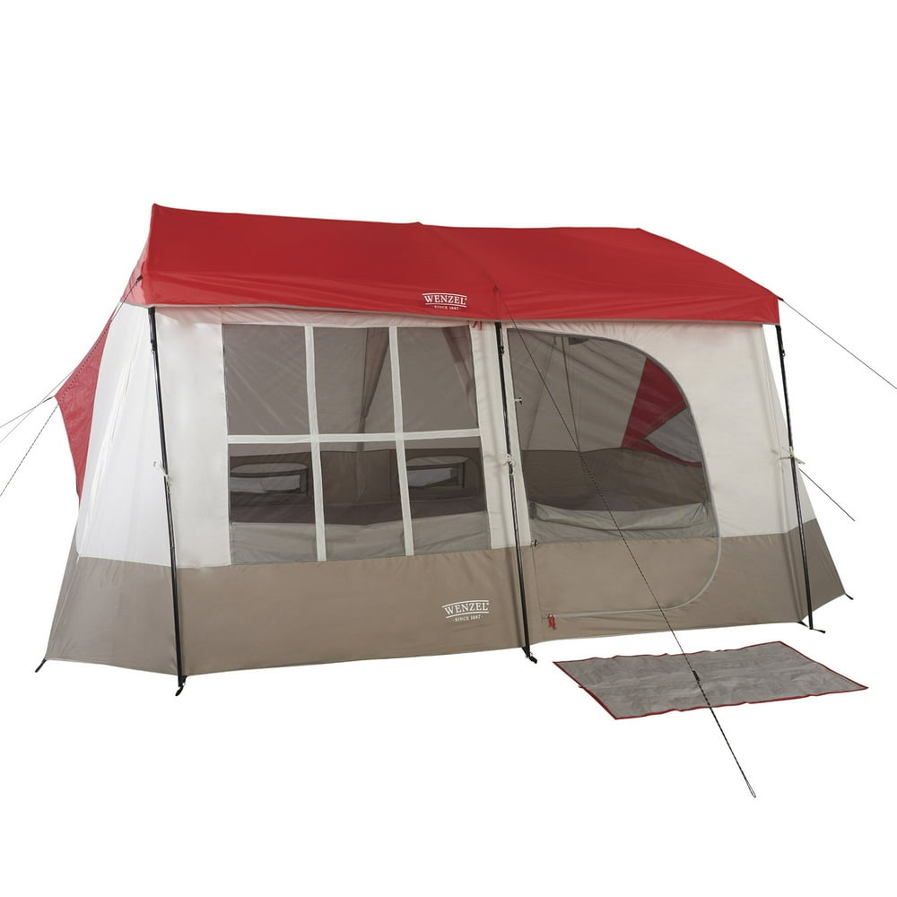 Wenzel Kodiak 12 x 14 9 Person Family Cabin Style Camping Tent w