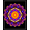 Orange, Pattern 4, variant on ODIKA 4'x6' Machine Washable Non-Slip Area Rug, Barnyard Crochet Latch Canvas High Traffic Rug, Beige, 643147
