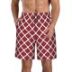 thumbnail image 1 of Fotbe Red Moroccan Trajes de Baño Estampados para Hombre, Shorts de Verano de Secado Rápido, Ropa de Playa, Bañadores-XX-Large, 1 of 6