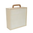 thumbnail image 3 of Caja de Madera con Asa Soledad Caja de Almacenamiento con Asa, 3 of 10