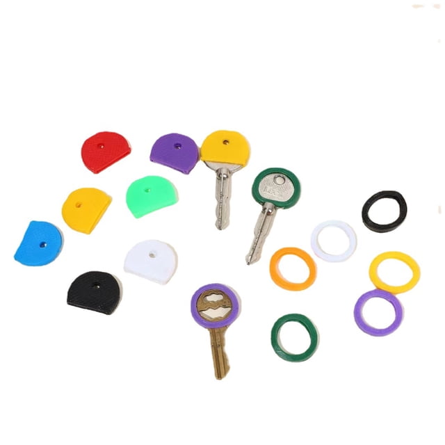 Fundas para llaves con forma de flor, tapas protectoras de silicona para llaves, llavero, llavero, funda para llavero, llavero, bolsa, accesorio para teléfono
