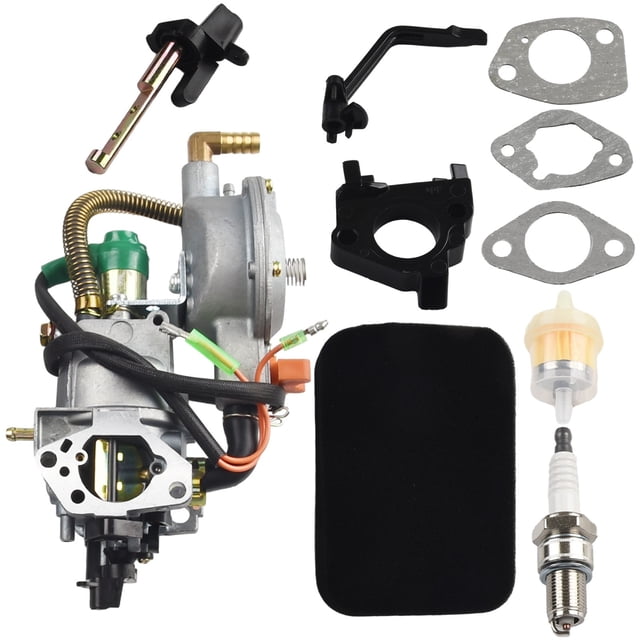 Dual Fuel Carburetor LPG Conversion Kit for GX390 188F Generator 4.5-5.5KW