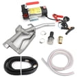 thumbnail image 2 of 2-DAY Mad Hornets Electric Fuel Transfer Pump Diesel Kerosene Oil Commercial Auto DC 12V+Nozzle EE, 2 of 7