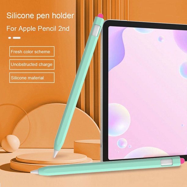 Funda protectora antiarañazos, funda para bolígrafo, diseño de tapa brillante para Apple Pencil 2nd