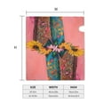thumbnail image 4 of Cauagu Cowboy Boots With Flowers Pattern Magnetic Mailbox Covers, Mailbox Cover Waterproof Post Box Cover Home Decor for Garden Ourside Yard & Farmhouse -25.5x21 in, 4 of 8