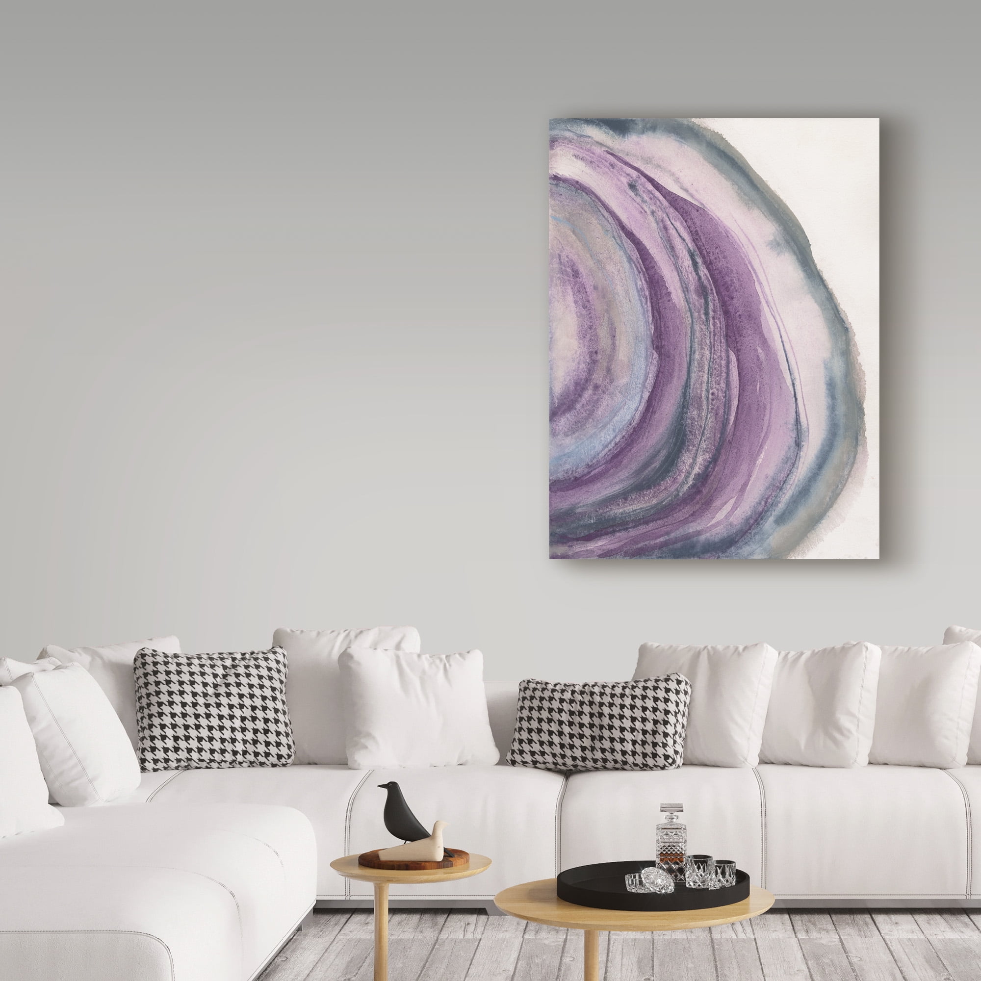 Chris Paschke 'Watercolor Geode Ii' Canvas Art