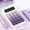 Purple, variant on sruoe Calculators, 10 Digits Large Display, Basic Calculators, Handheld Desk Calculator, Pocket Calculator, Standard Function Calculator for Office, Home, Learen, Business Use