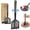 Gray & Black, variant on Mage Crab 2-in-1 Meat Chopper and Spatula, Stir, Mix Mashing, Ground Beef, Hamburger, Ground Meat, Potato, Heat Resistant, BPA Free