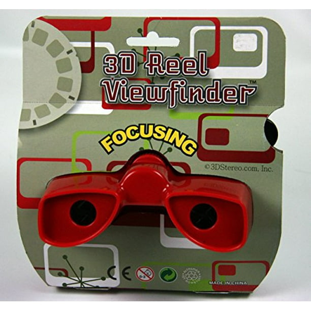 Classic Viewmaster Viewer 3D Model L in RED 
