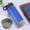 Gray, variant on Non-Slip Silicone Water Bottle Sleeve Heat-Resistant Cup Protector for 7.5cm Diameter Cups Dishwasher Safe