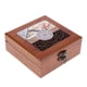 thumbnail image 1 of Delicada pulsera de madera, collar, reloj, caja de almacenamiento, joyería de madera de estilo vintage Amarillo Yuyangstore Caja de joyería de madera, 1 of 8
