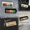 thumbnail image 2 of Mood Conversion Energy Brooch Personality Slidable Social Power Metal Badge Men's and Women's Expression Pin Jewelry Megngio, 2 of 5