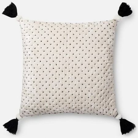 Loloi Rugs Jblk P166p0663pil3 Solid Rayon Accent Pillow Cover