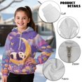 thumbnail image 6 of Pzuqiu Panda Hoodies for Teen Girls Size 6-7 Personalized Warm Kid's Pullover Hoodie Sweatshirt Soft Long Sleeve Jacket Outfits Unique Design Stretchy Versatile for Fall Winter, 6 of 7