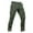 A-Green237, variant on XIAONU Cargo Pants For Mens Stretchy Slim Fit Straight Pants Elastic Waist Drawstring Outdoor Workout Pants
